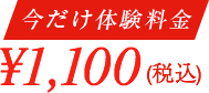 今だけ体験価格